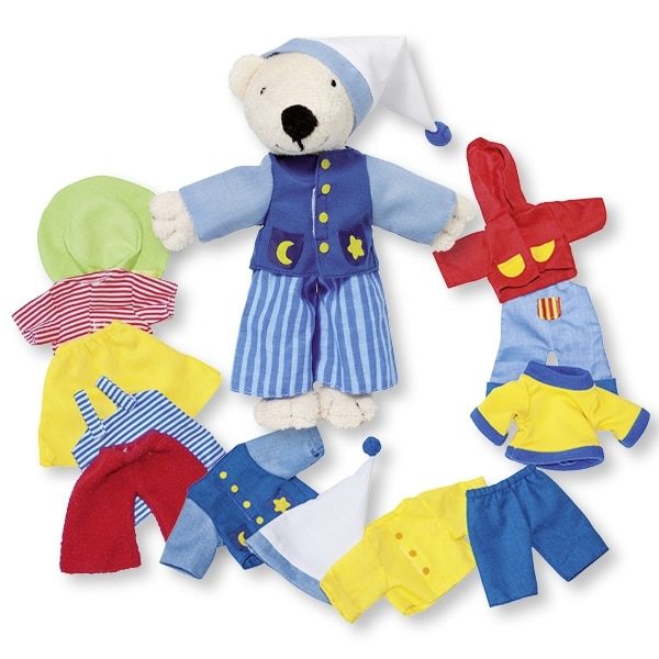 GOKI Dress Up Bear Doll