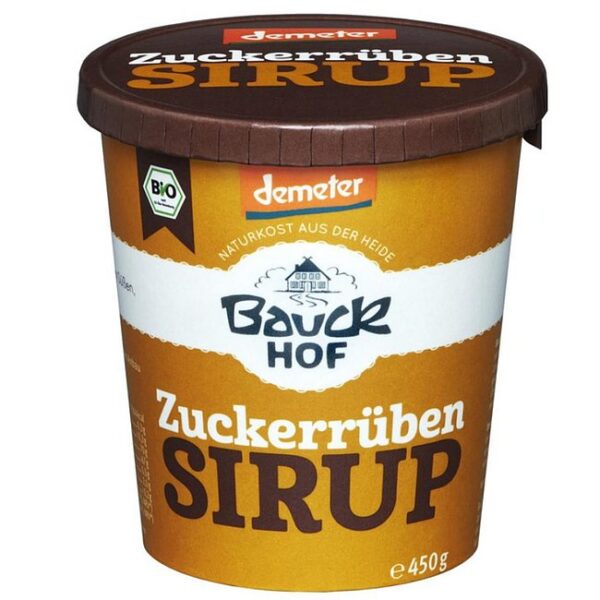 Bauckhof suhkrupeedisiirup 450g öko