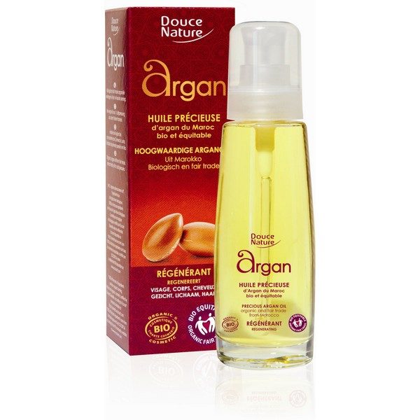 Douce Nature argaaniaõli 50ml, pumbaga pudel