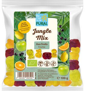 Pural Jungle Mix kummikommid 100g
