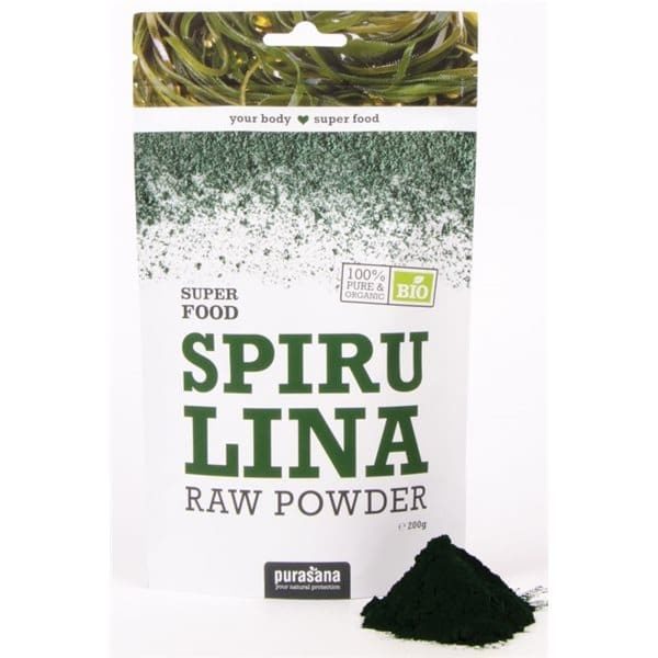 Purasana toorspirulina pulber 200g