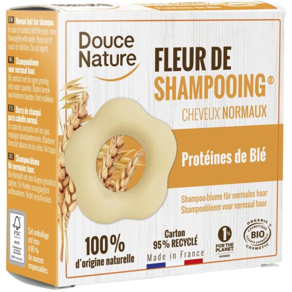 Твердый шампунь для нормальных волос Douce Nature 85g