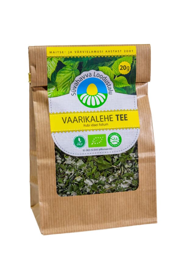 Süvahavva vaarikalehe tee 20g, öko