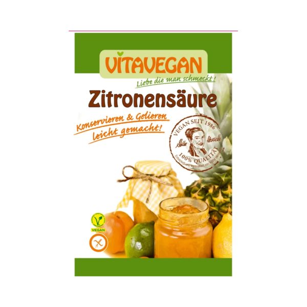 Лимонная кислота Vitavegan 10g