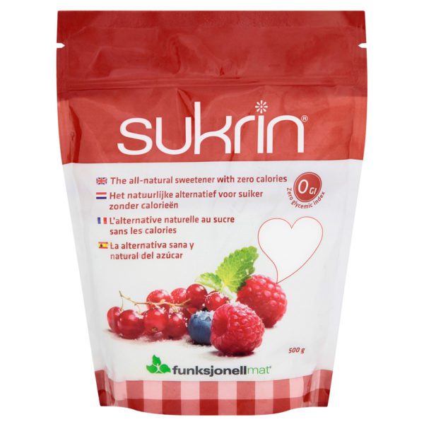 Sukrin kristallsuhkur e erütritool 500g