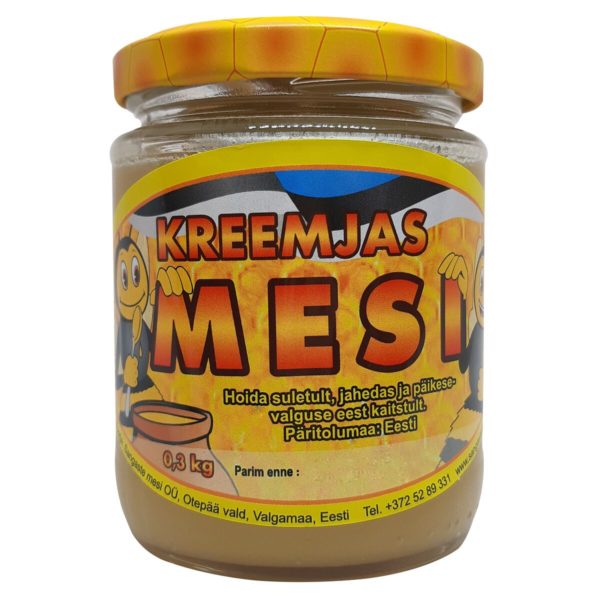 Sangaste kreemjas mesi 500g