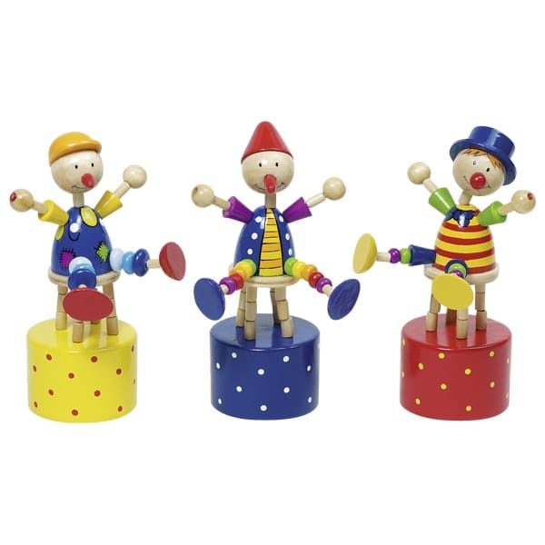 GOKI Press'n Shake Clown 1pc