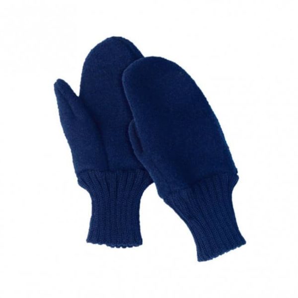 Disana Marine Boiled Wool Mittens 1-3 y/o