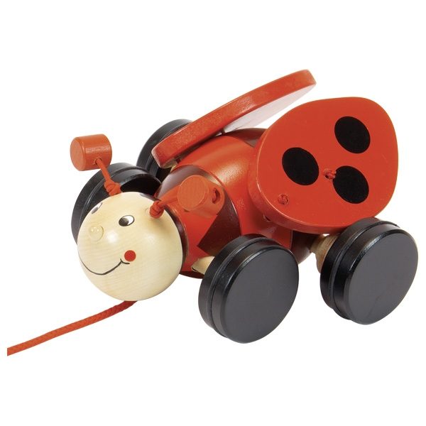 GOKI Pull-Along Ladybird Lil