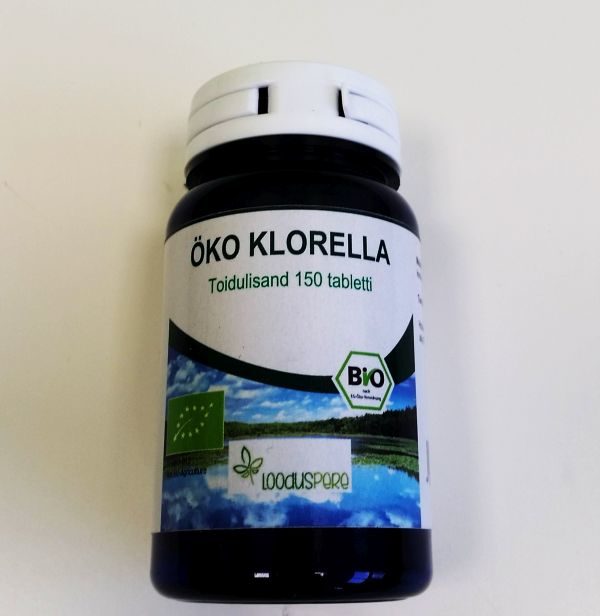 Looduspere klorellatabletid 150tk