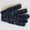 Peeling glove with bamboo charcoal fiber