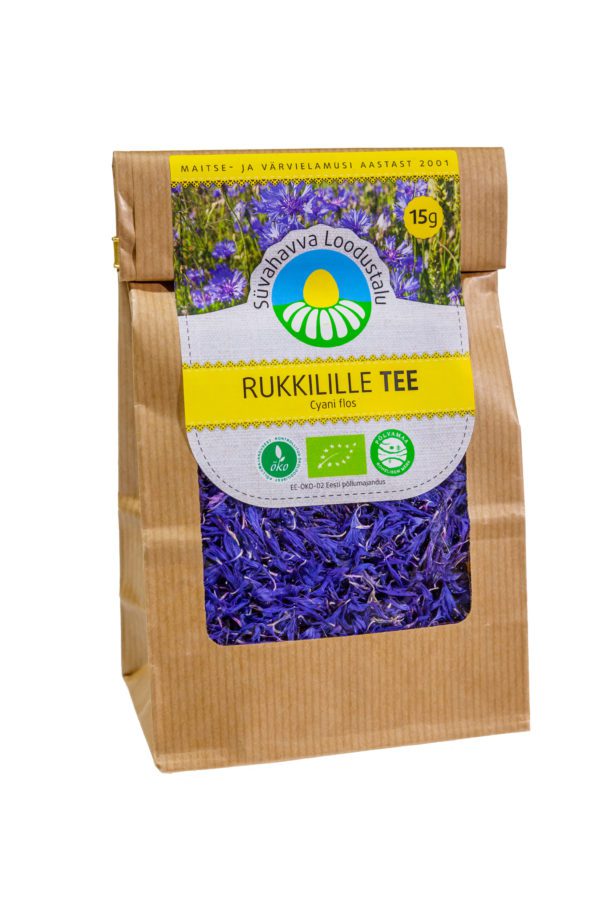 Süvahavva Rukkilille tee 15g, öko