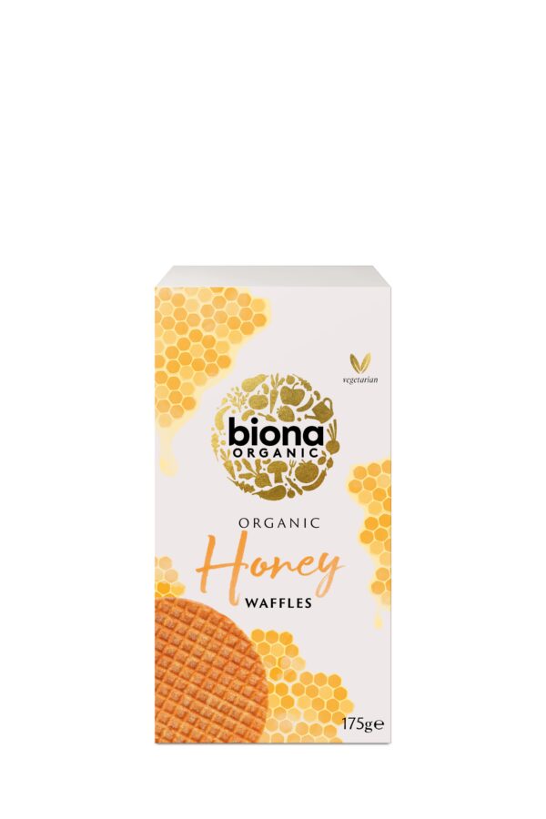 Цельнозерновые вафли с медом Biona 175g