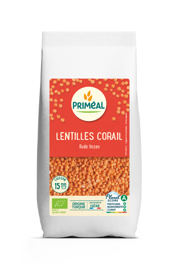 Primeal punased läätsed 500g