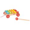 GOKI Xylophon with 5 Coloured Tones and wheels
