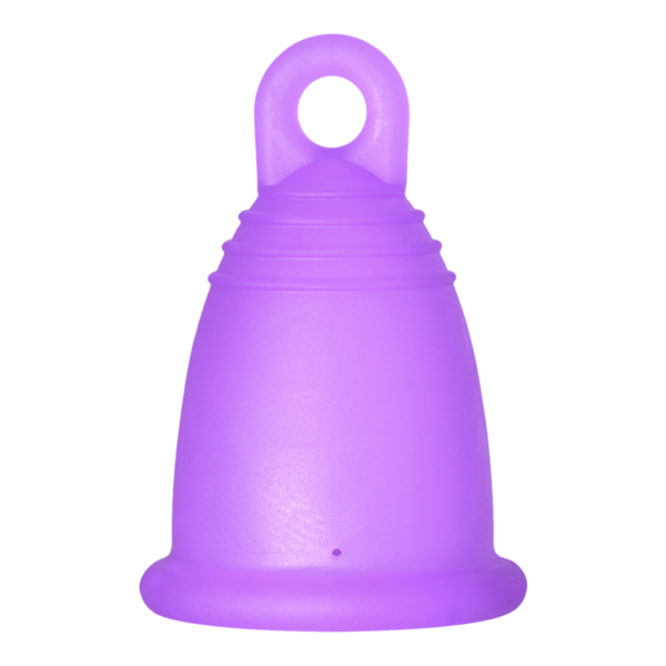 Me Luna Purple Menstrual Cup Size S with ring