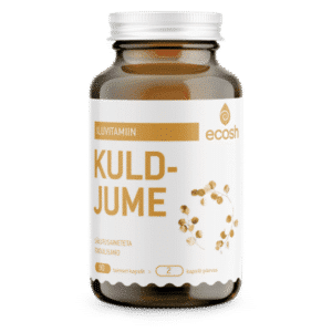 Ecosh Kuldjume iluvitamiin 90 kapslit