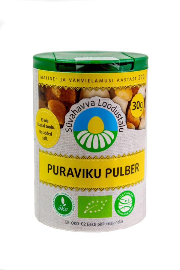 Süvahavva puraviku pulber 30g, öko