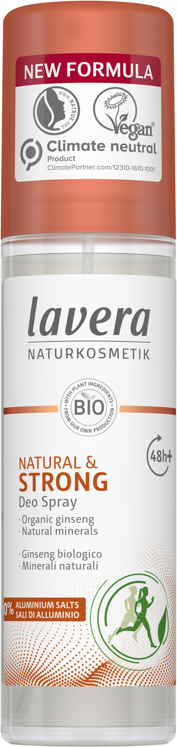 Lavera pihustatav deodorant Strong 48h 75ml