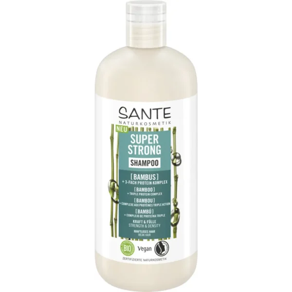 Sante Super Strong šampoon õhenevatele juustele 950ml