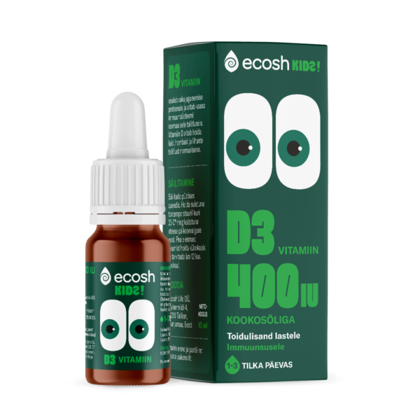 Ecosh Vitamin D3 3400 For Kids 10ml