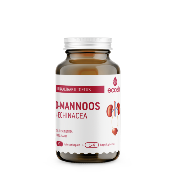 Ecosh D-mannoos echinaceaga kapslid 60tk