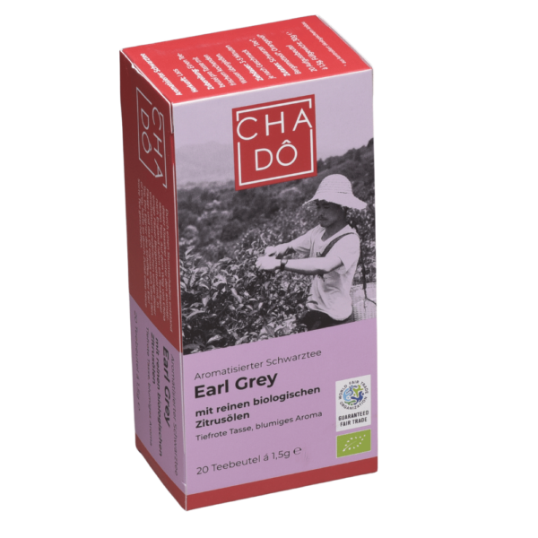 Cha Do must tee Earl Grey 20 x 1,5g öko