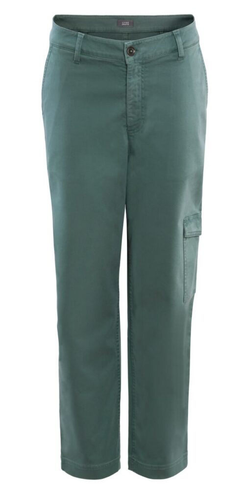 Naiste püksid 97% öko-pv 27R roheline