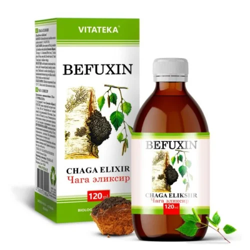Chaga eliksiir Befuxin alkoholiga 120ml