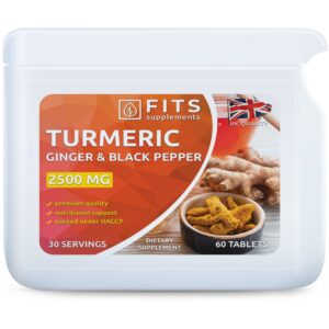 Kurkum Strong 2500 mg ingveriga ja musta pipraga 60 tabletti