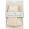 Seljapesu + pesukinnas komplekt, sisal/frotee