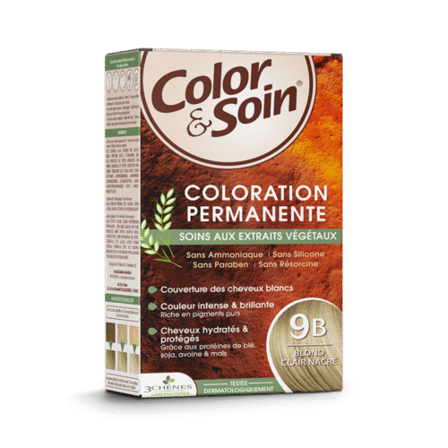 Color&Soin püsivärv juustele, pärlblond 9B