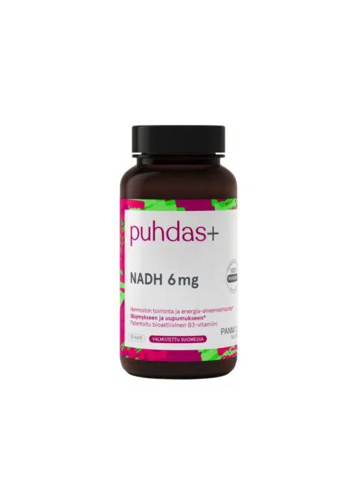 NADH 6mg 50 kapslit